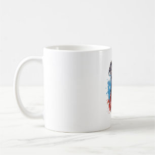 ALL AMERICAN DOG-lovers pit bull  Coffee Mug