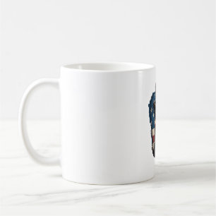 ALL AMERICAN DOG-lovers pit bull Coffee Mug