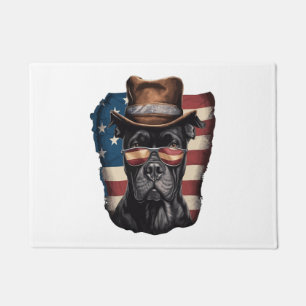 ALL AMERICAN DOG-lovers pit bull  Doormat