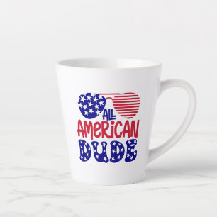 All American Dude-32286 Latte Mug