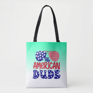 All American Dude-32286 Tote Bag