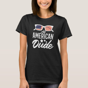 All American Dude 4th Of July Family Matching Sung T-Shirt