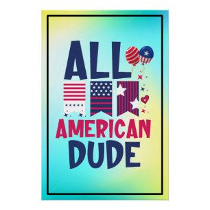 All American Dude-96993 Poster