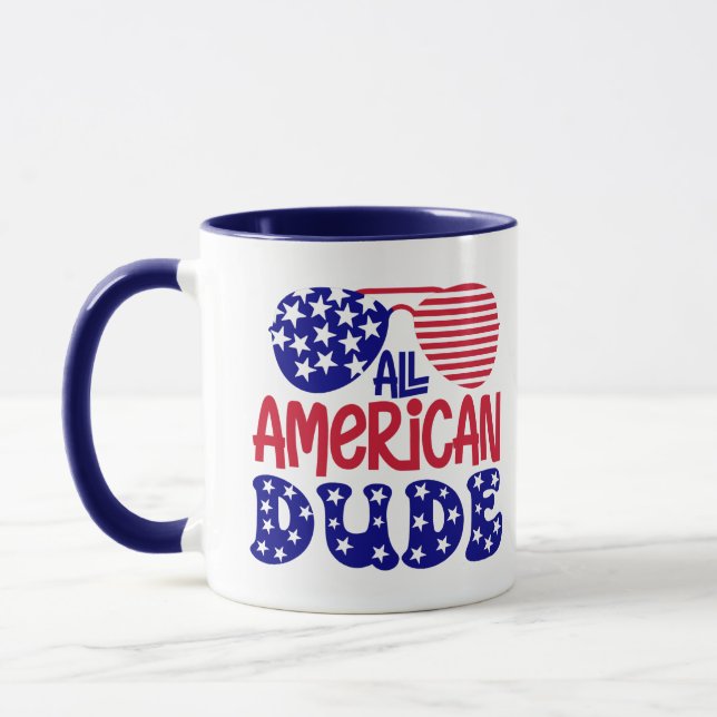 All American Dude  Mug (Left)