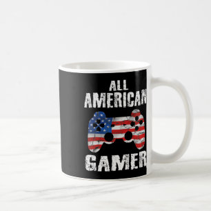 All American Gamer 4th Of July Video Games Boys Te Coffee Mug