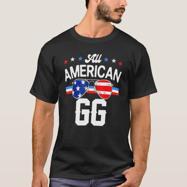 All American GG 4th of July Family Matching Sungla T-Shirt (Front)