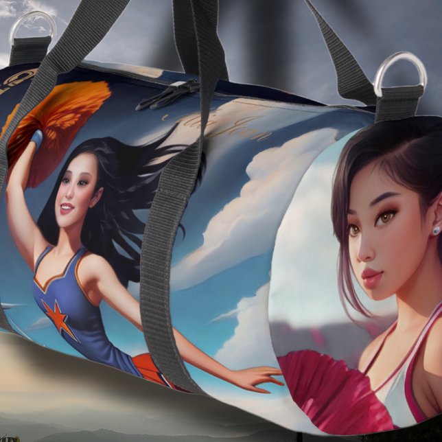 All American Girl Cheerleading Duffel Bag (Creator Uploaded)
