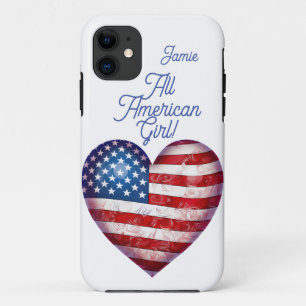 All American Girl Customisable iPhone 11 Case