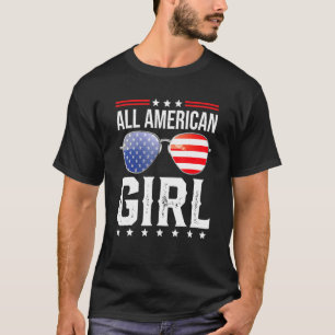 All American Girl Matching Family Fourth 4th Of Ju T-Shirt