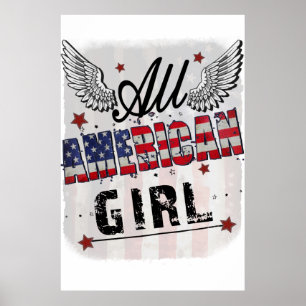 All American Girl Poster
