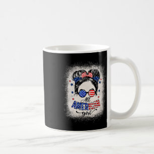 All American Girls 4th Of July Shirt Daughter Mess Coffee Mug