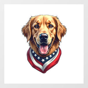 All American Golden Retriever Vintage Tee 4