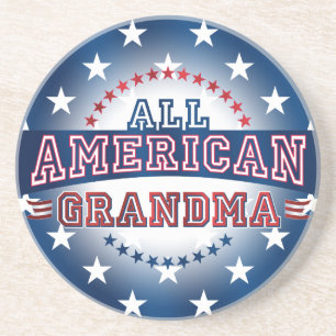 All-American Grandma Coaster
