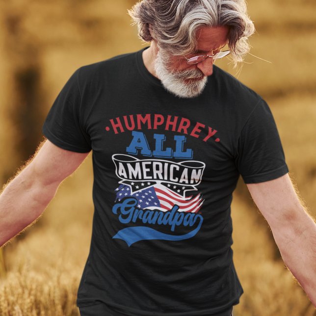 All american grandpa 4th july patriotic family T-Shirt (Creator Uploaded)