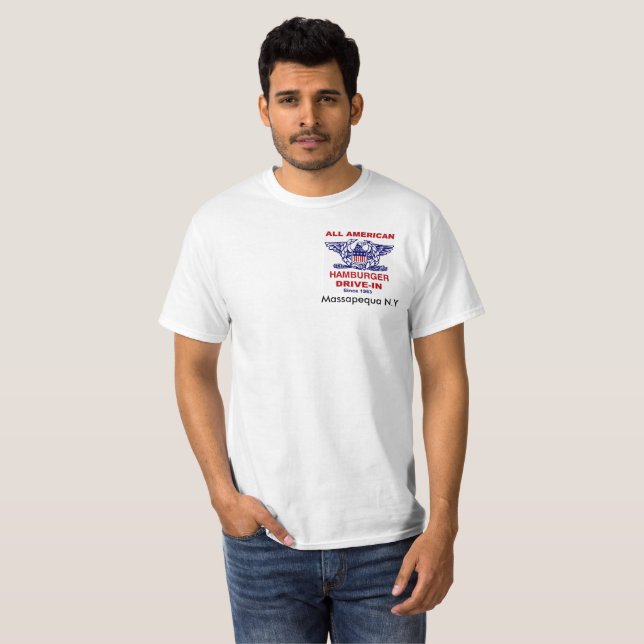 All American Hamburger Drive In T-Shirt (Front Full)