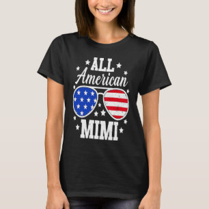 All American Mimi  4th of July Grandma Family Matc T-Shirt