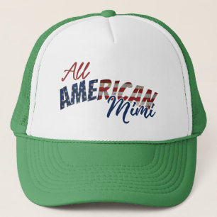 ALL AMERICAN MIMI TRUCKER HAT