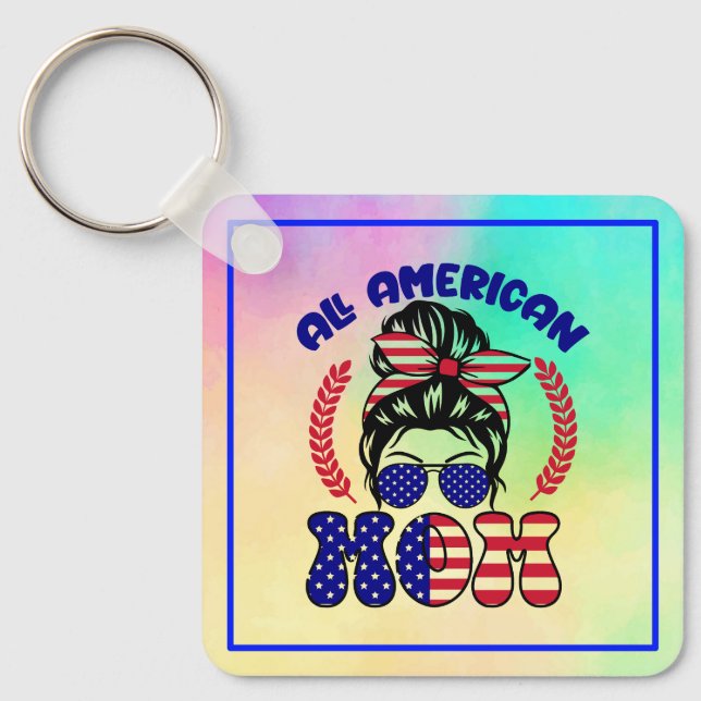 All American Mum-32169 Key Ring (Front)