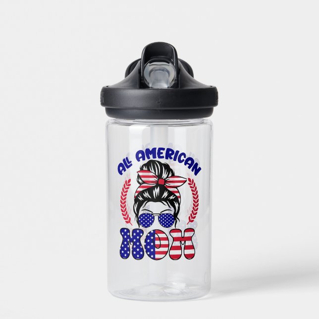 All American Mum-32169 Water Bottle (Front)