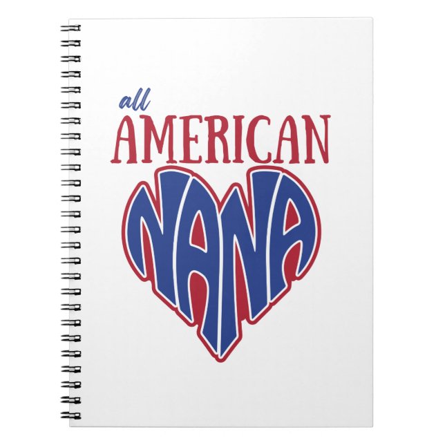 All American Nana Notebook (Front)