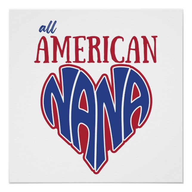 All American Nana Poster (Front)
