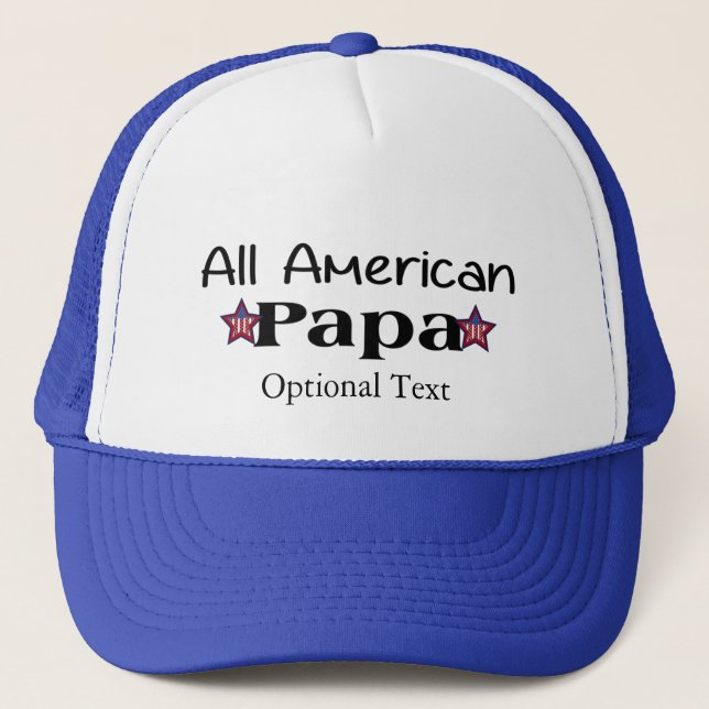 All American Papa Trucker Hat (Front)