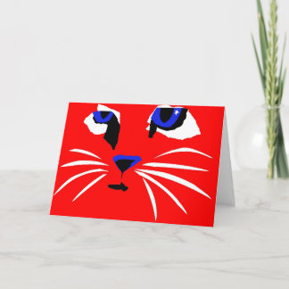ALL AMERICAN PUSSY Folded Card