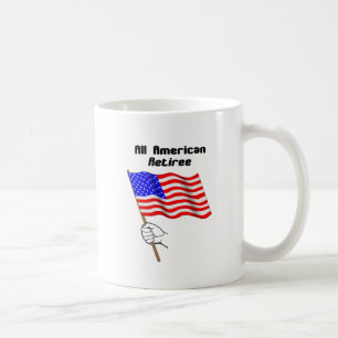 All American Retiree Mug