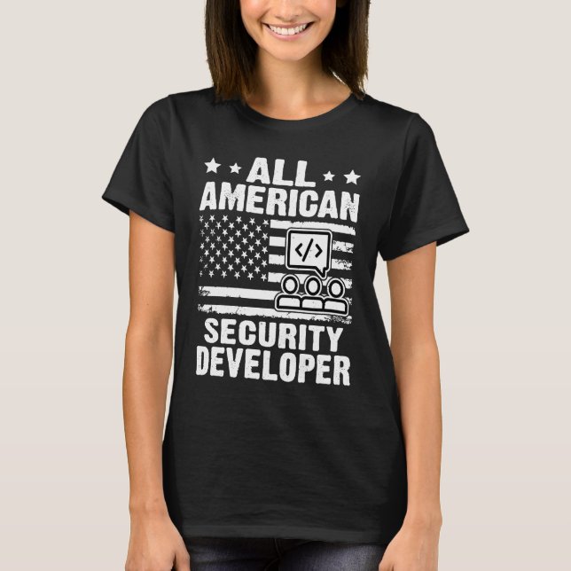 All American Security Developer T-Shirt (Front)