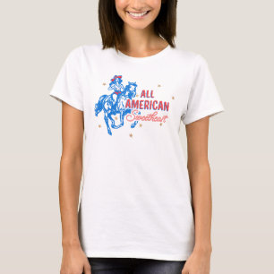 All American Sweetheart Cowgirl  T-Shirt