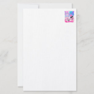 All American Sweetheart Doxie Pup Stationery
