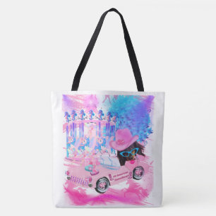 All American Sweetheart Shoulder Tote Bag