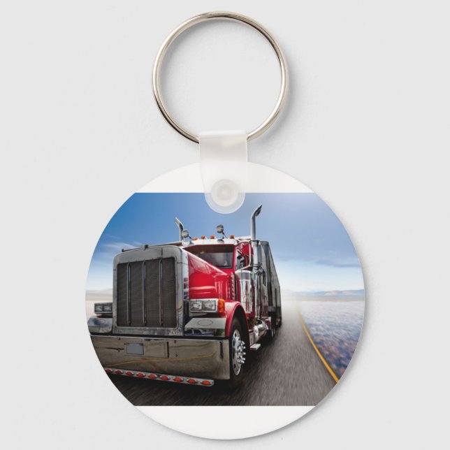 All American Trucker Key Ring (Front)