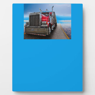 All American Trucker Plaque