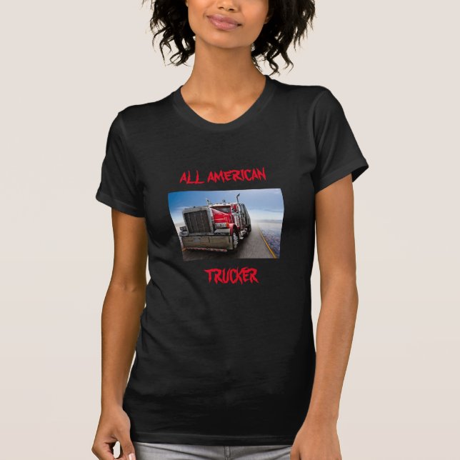 All American Trucker T-Shirt (Front)
