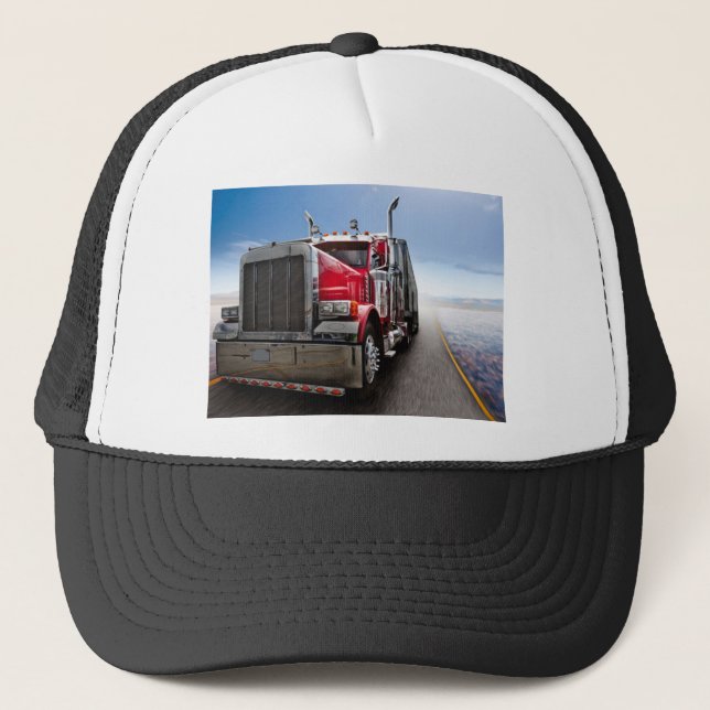 All American Trucker Trucker Hat (Front)