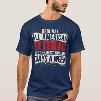 All American Veteran Mens T-Shirt