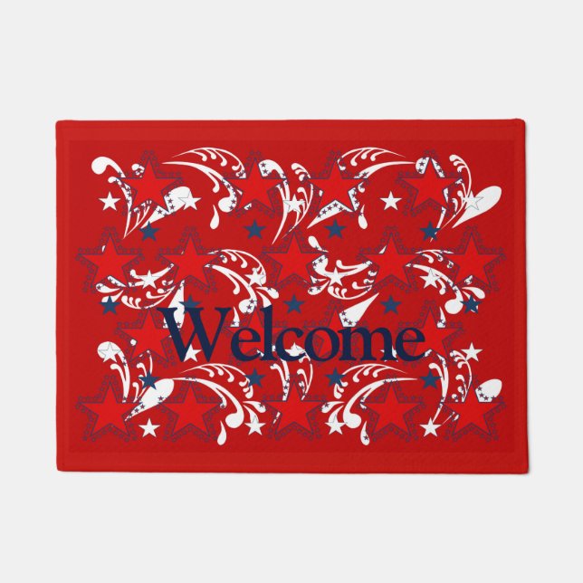 All American Welcome Mat (Front)