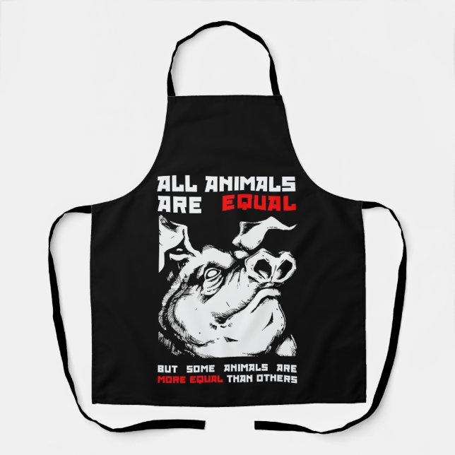 All animals are equal 1 apron (Front)