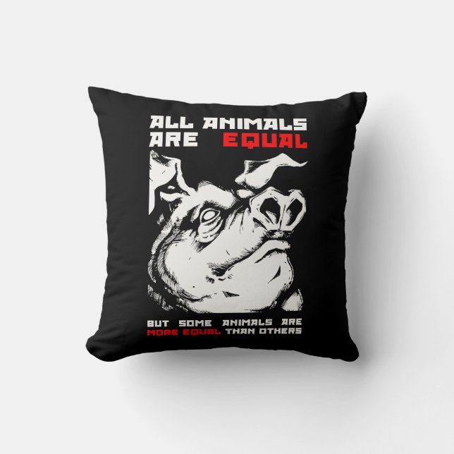 All animals are equal 1 cushion (Front)