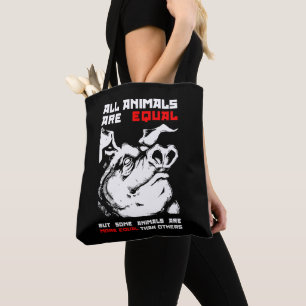 All animals are equal 1 tote bag