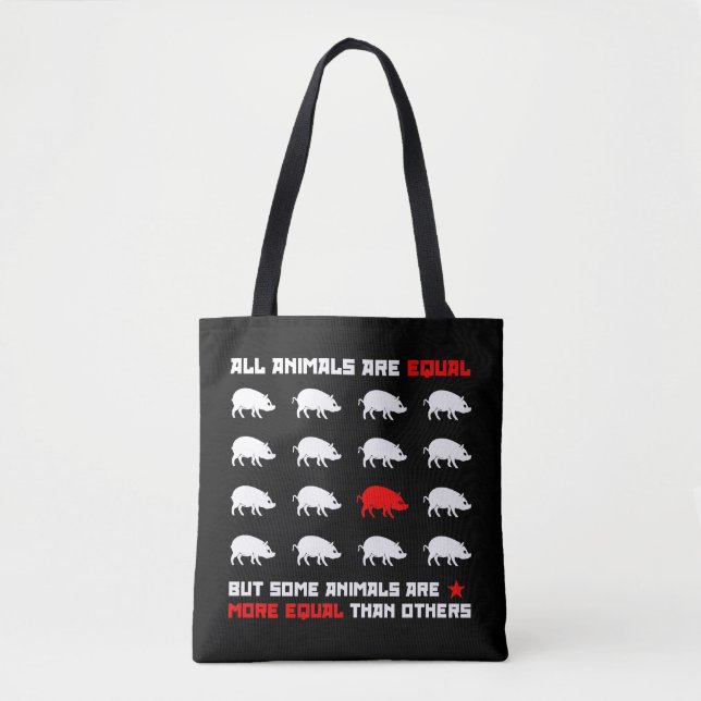 All animals are equal 2 tote bag (Front)
