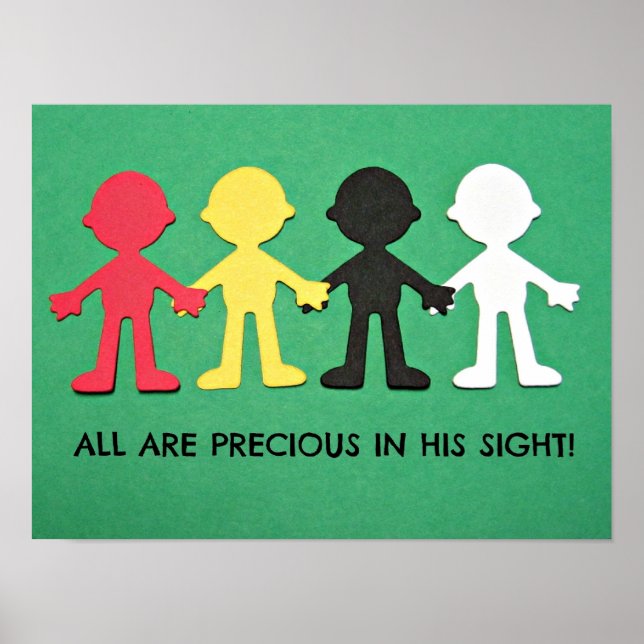 All Are Precious in His Sight. Poster (Front)