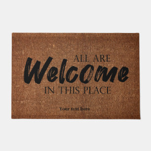 All are welcome doormat