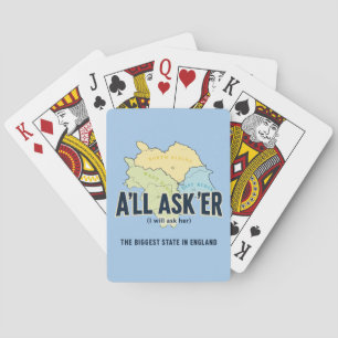 A'll Asker – Yorkshire's Biggest State Playing Cards