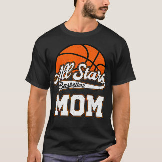 All Basketball Mum Of The Birthday Boy Baller 1 T-Shirt