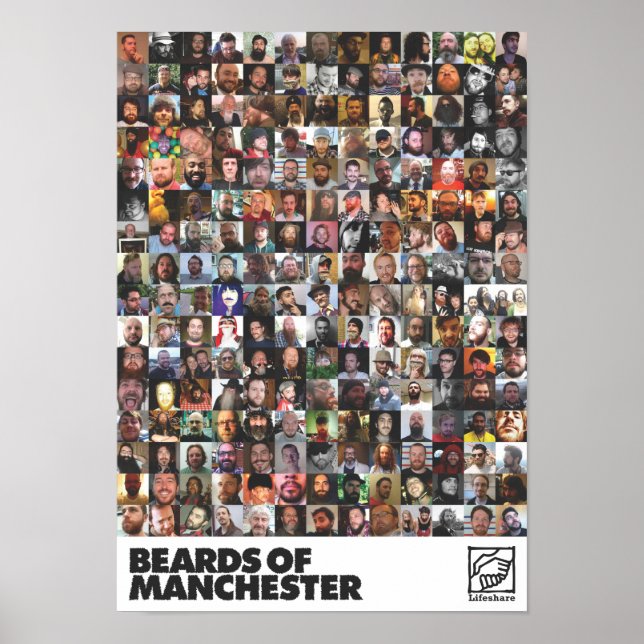 All Beards poster - A3 format (Front)
