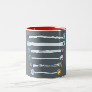 All Beatles Two-Tone Coffee Mug
