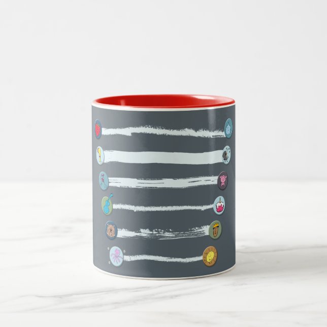 All Beatles Two-Tone Coffee Mug (Center)