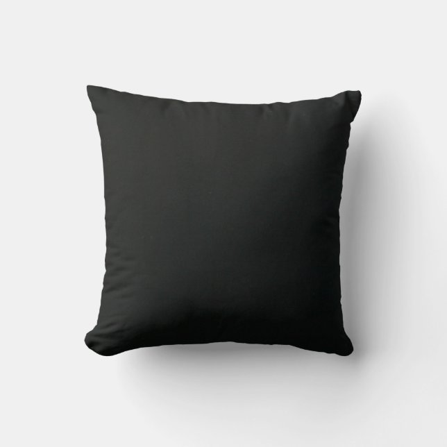 All Black Pillow (Front)